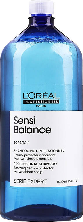 Шампунь для чувствительной кожи головы L'oreal Serie Expert Sensi Balance Shampoo 1500 мл (17132Gu)
Шампунь для чувствительной кожи головы L'oreal Serie Expert Sensi Balance Shampoo 1500 мл (17132Gu)
