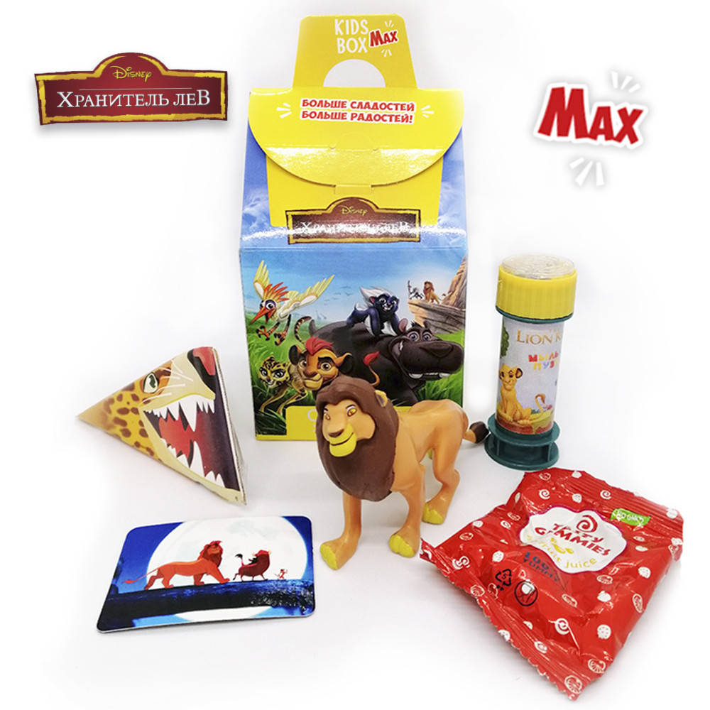 Sweet Box Кидсбокс МАХ Хранитель Лев - Король Лев коробочка с игрушкой, сладостями и подарками
Sweet Box Кидсбокс МАХ Хранитель Лев - Король Лев коробочка с игрушкой, сладостями и подарками