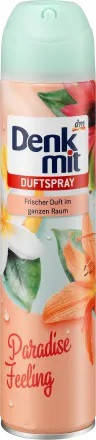 Освежитель воздуха "Ощущение рая" DenkMit Duftspray Paradise Feeling 300 мл Германия
Освежитель воздуха "Ощущение рая" DenkMit Duftspray Paradise Feeling 300 мл Германия