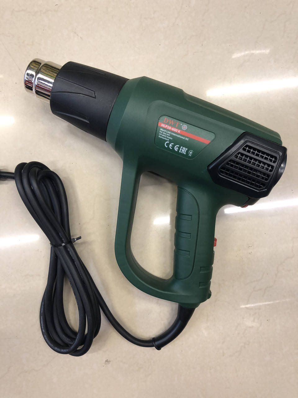 Строительный фен DWT HLP20-600K
Строительный фен DWT HLP20-600K