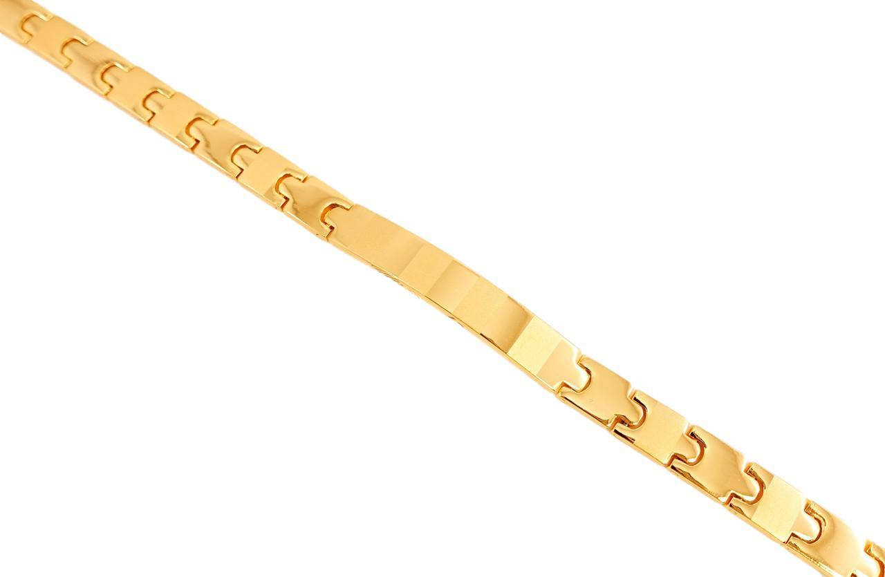 Браслет Xuping Позолота 18K "Штампованные Звенья Пластина с Матовыми Полосками" размер 19 см х 7 мм
Браслет Xuping Позолота 18K "Штампованные Звенья Пластина с Матовыми Полосками" размер 19 см х 7 мм