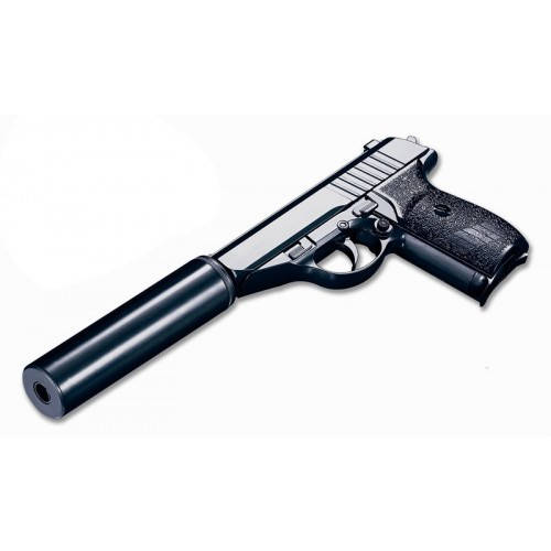 Игрушечный пистолет на пульках "Копия Walther PPS c глушителем" Galaxy G3A Металл, черный, Vse-detyam
Игрушечный пистолет на пульках "Копия Walther PPS c глушителем" Galaxy G3A Металл, черный, Vse-detyam