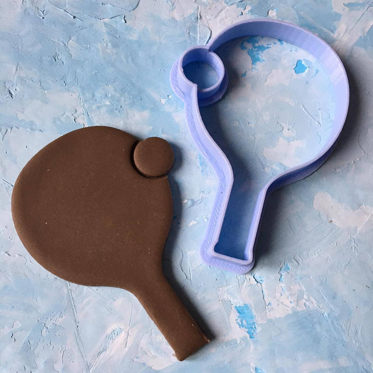 Вирубка для пряників "Тенісна ракетка #1" / Вырубка - формочка для пряников "Теннисная ракетка #1"
Вирубка для пряників "Тенісна ракетка #1" / Вырубка - формочка для пряников "Теннисная ракетка #1"