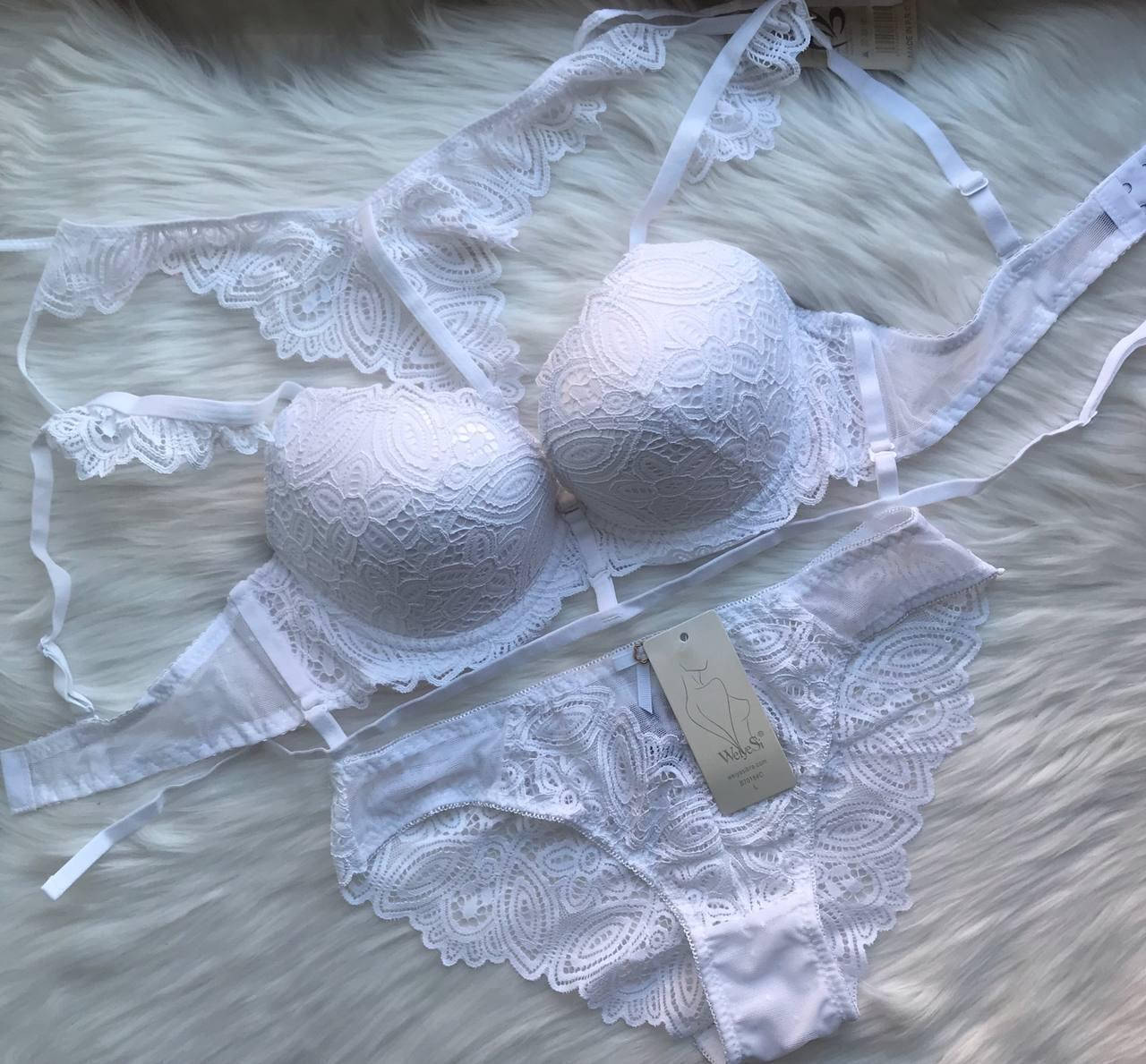 Сексуальний комплект жіночої білизни фірми Weiyesi 80С,85С без пуш-апу, Белый
Сексуальний комплект жіночої білизни фірми Weiyesi 80С,85С без пуш-апу, Белый
