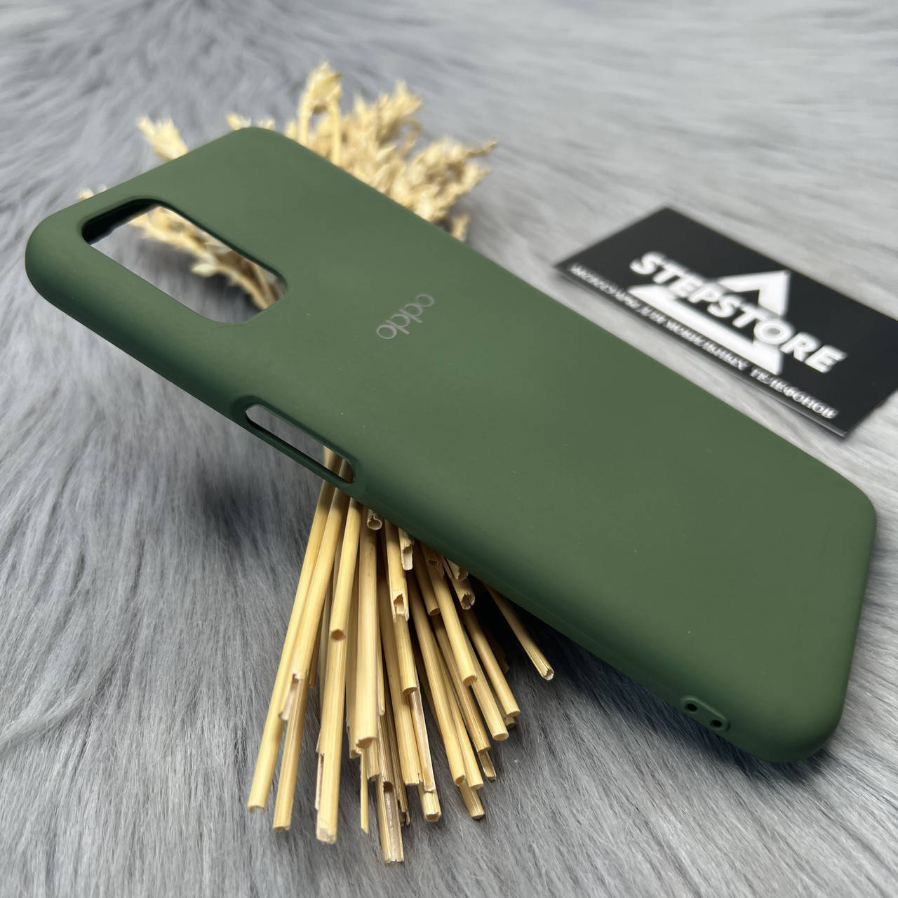 Чехол Silicone case для Oppo A52 противоударный с закрытым низом с микрофиброй soft touch Зеленый
Чехол Silicone case для Oppo A52 противоударный с закрытым низом с микрофиброй soft touch Зеленый