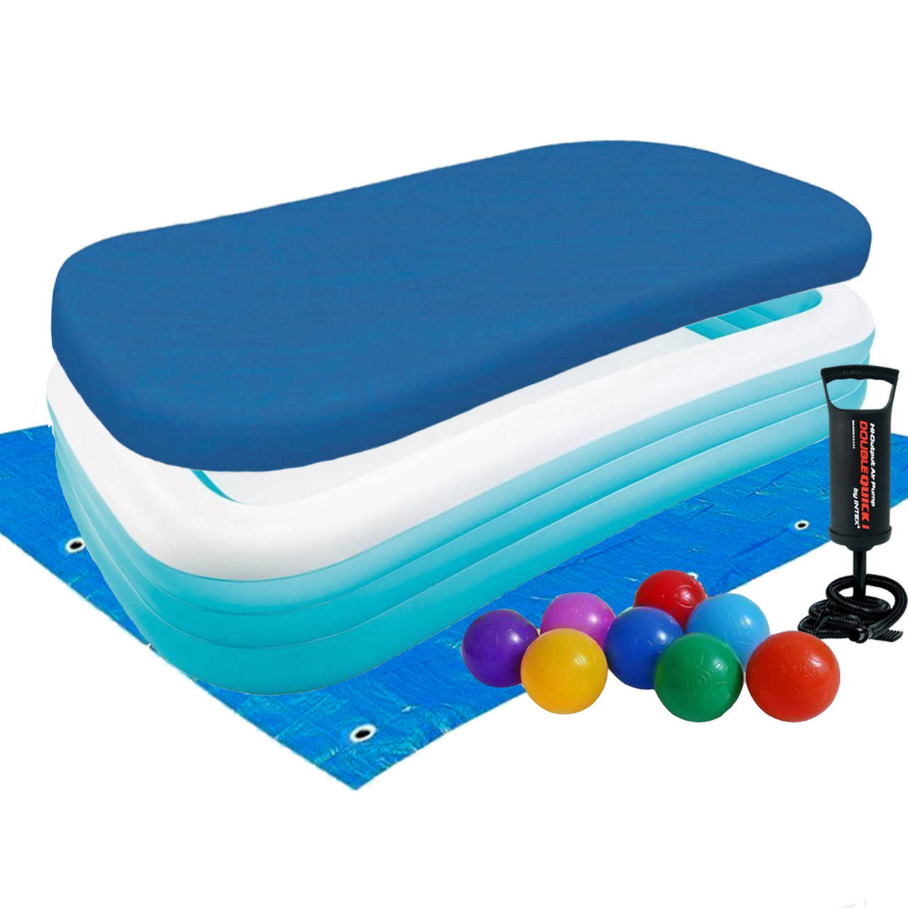 Детский надувной бассейн Intex 58484-3 прямоугольный, 305 х 183 х 56 см, с шариками 10 шт, подстилкой, тентом,, Голубой
Детский надувной бассейн Intex 58484-3 прямоугольный, 305 х 183 х 56 см, с шариками 10 шт, подстилкой, тентом,, Голубой