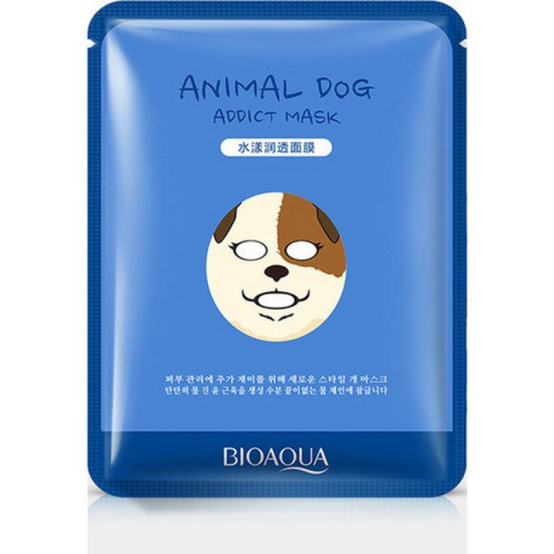 Тканевая Маска для лица Bioaqua Animal Dog Addict Mask для максимального увлажнения, 30g
Тканевая Маска для лица Bioaqua Animal Dog Addict Mask для максимального увлажнения, 30g