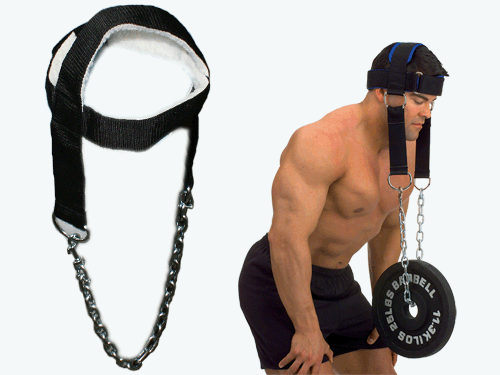 Упряжь для тренировки мышц шеи 
Упряжь для тренировки мышц шеи