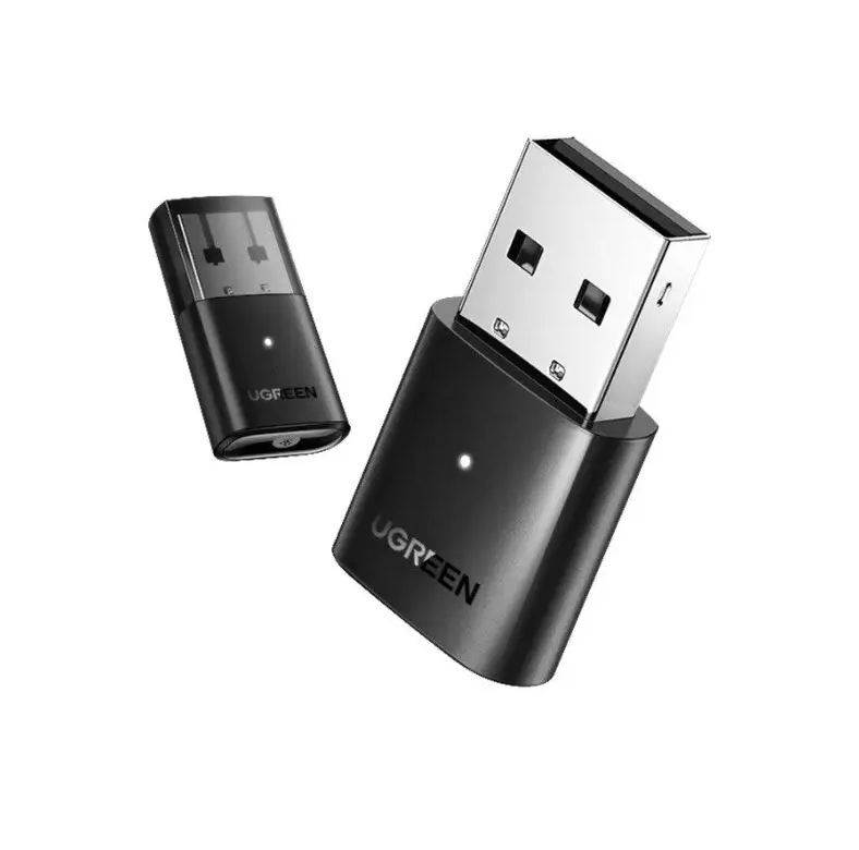 Bluetooth-адаптер UGREEN US390 USB Bluetooth 5.0 передатчик для компьютера, ноутбука Black 80889
Bluetooth-адаптер UGREEN US390 USB Bluetooth 5.0 передатчик для компьютера, ноутбука Black 80889