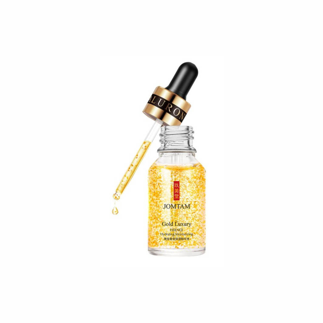 Сыворотка для лица с частицами 24к золота и гиалуроновой кислотой Jomtam Gold Luxury Essence
Сыворотка для лица с частицами 24к золота и гиалуроновой кислотой Jomtam Gold Luxury Essence
