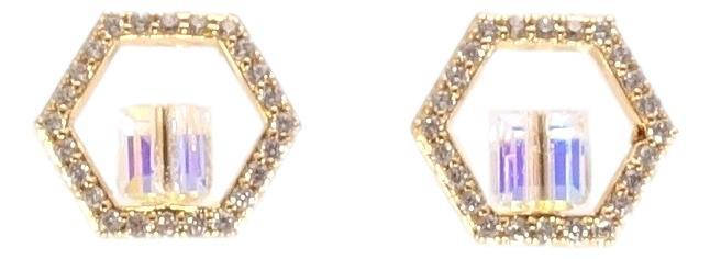 Серьги Xuping Позолота 18K с кр-ми Swarovski гвоздики (пусеты) "Шестиугольники с кристаллами Shimmer"
Серьги Xuping Позолота 18K с кр-ми Swarovski гвоздики (пусеты) "Шестиугольники с кристаллами Shimmer"