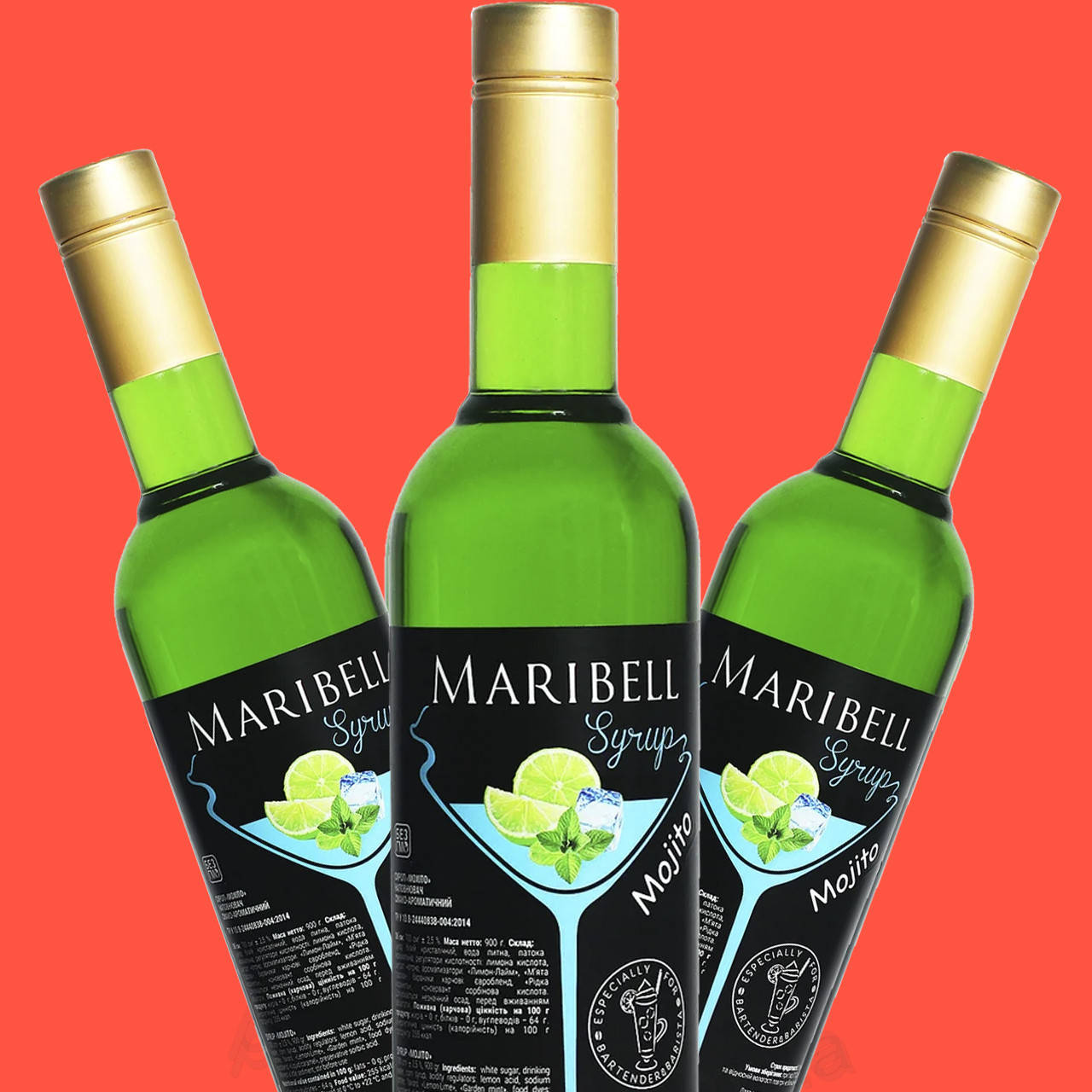 Сироп для коктейлей, кофе и десертов Мохито Maribell 700 мл
Сироп для коктейлей, кофе и десертов Мохито Maribell 700 мл