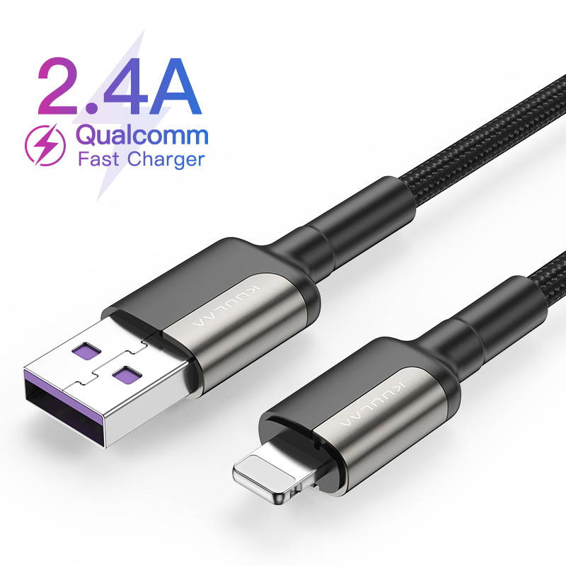 Кабель USB - Apple Lightning (2m) провод быстрой зарядки для телефона KUULAA (KL-X33-L) Black-Grey
Кабель USB - Apple Lightning (2m) провод быстрой зарядки для телефона KUULAA (KL-X33-L) Black-Grey