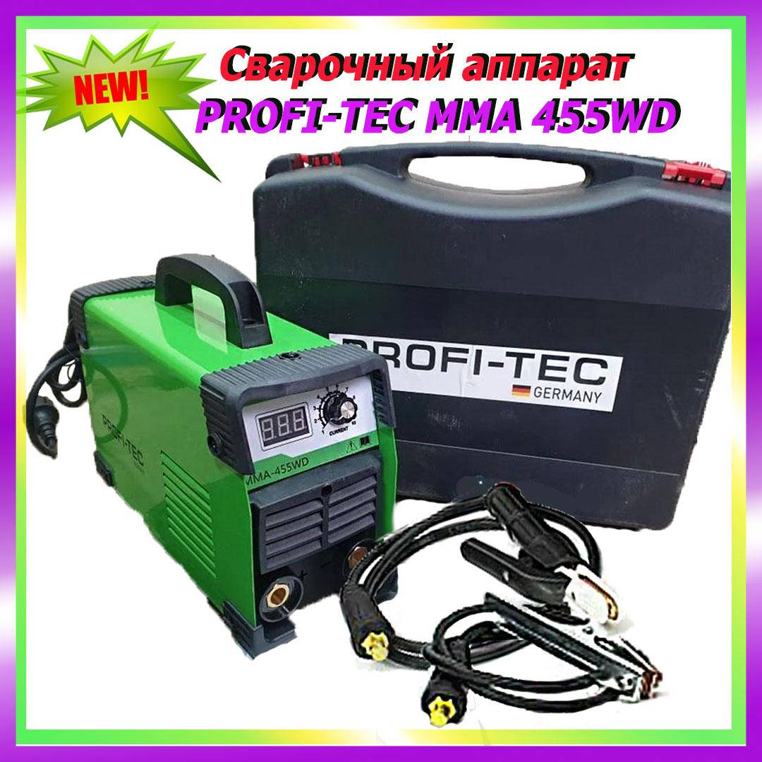 Сварочный аппарат инверторный PROFI-TEC ММА-455WD Инвертор сварочный Сварка Сварочный аппарат для дома
Сварочный аппарат инверторный PROFI-TEC ММА-455WD Инвертор сварочный Сварка Сварочный аппарат для дома