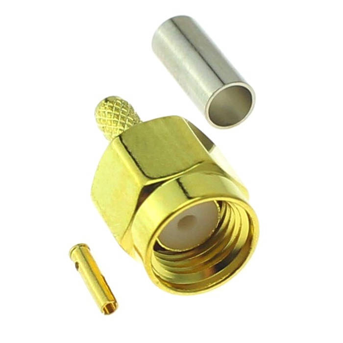 Разъем RP-SMA-J3 Male на кабель
Разъем RP-SMA-J3 Male на кабель