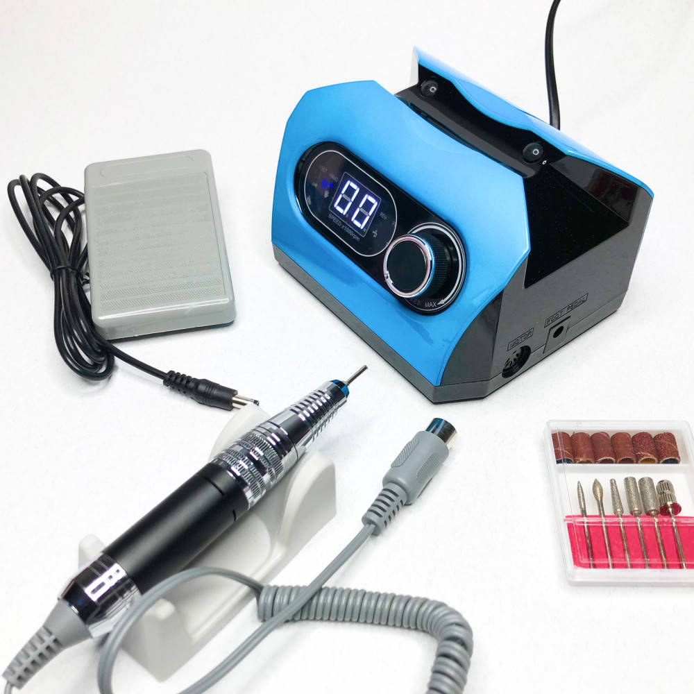 Фрезер для маникюра Nail Master ZS-717 45000 об/мин, 65Вт (приборы для маникюра, машинка для ногтей))
Фрезер для маникюра Nail Master ZS-717 45000 об/мин, 65Вт (приборы для маникюра, машинка для ногтей))