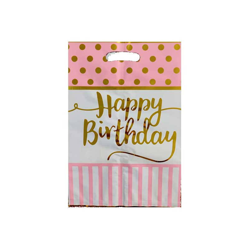 Детские пакеты для подарков Happy Birthday розовые в золотой горох 17х25 см, 10шт, Разные цвета
Детские пакеты для подарков Happy Birthday розовые в золотой горох 17х25 см, 10шт, Разные цвета
