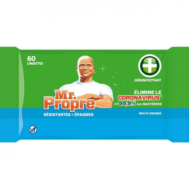 Влажные дезинфицирующие салфетки для уборки со свежим ароматом Mr. Propre (Clean) Disinfectant Cleansing Wipes
Влажные дезинфицирующие салфетки для уборки со свежим ароматом Mr. Propre (Clean) Disinfectant Cleansing Wipes