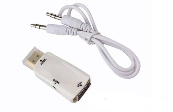 Конвертер видео адаптер HDMI - VGA переходник со звуком
Конвертер видео адаптер HDMI - VGA переходник со звуком
