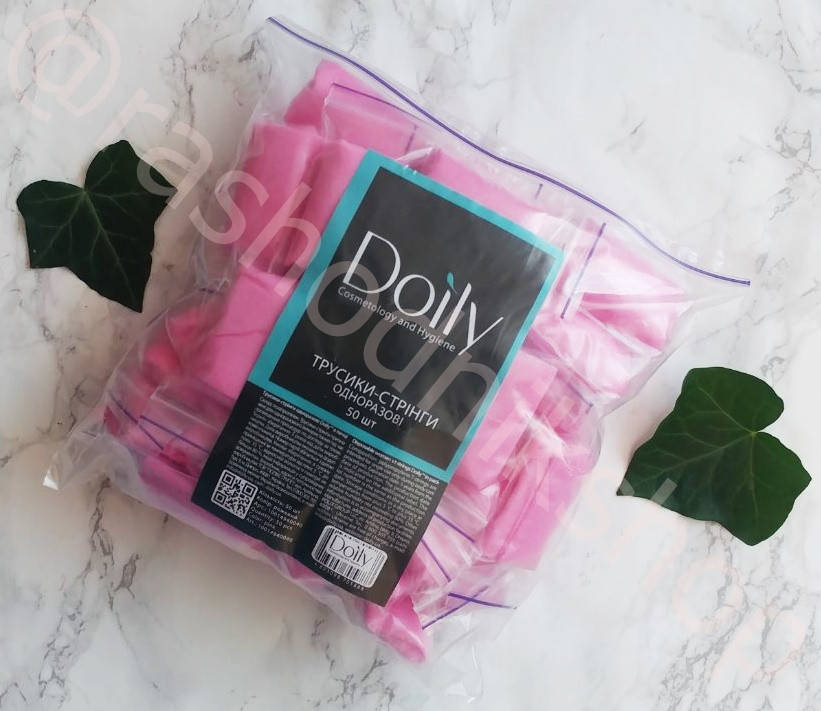 Трусики стринги одноразовые женские для процедур, розовые, Doily, 50 штук в упаковке, Розовый
Трусики стринги одноразовые женские для процедур, розовые, Doily, 50 штук в упаковке, Розовый