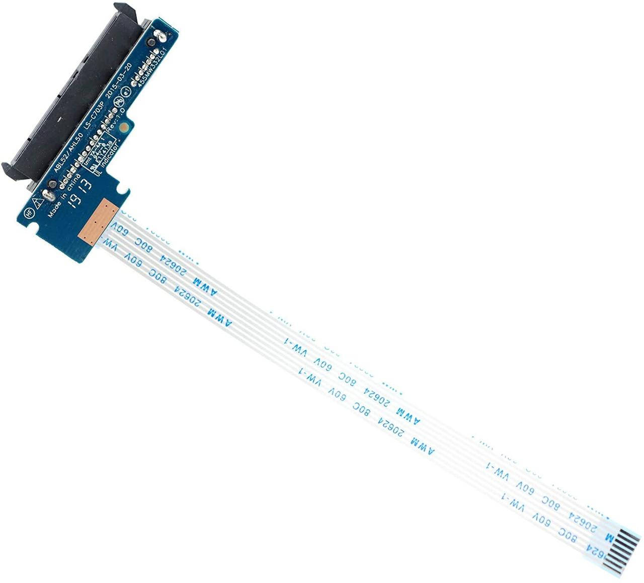Шлейф подключения жесткого диска / переходник SATA для ноутбука HP Pavilion 15-AC, 15-AF, 250 G4, 250 G5
Шлейф подключения жесткого диска / переходник SATA для ноутбука HP Pavilion 15-AC, 15-AF, 250 G4, 250 G5
