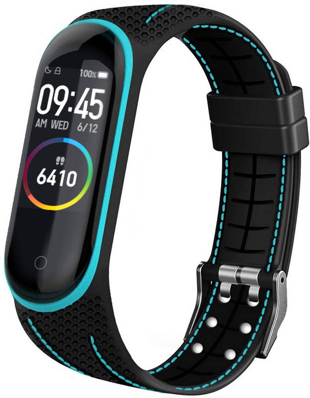 Силиконовый ремешок Groove для Mi Band 4 Black Blue (Сяоми Ми Бэнд 4)
Силиконовый ремешок Groove для Mi Band 4 Black Blue (Сяоми Ми Бэнд 4)