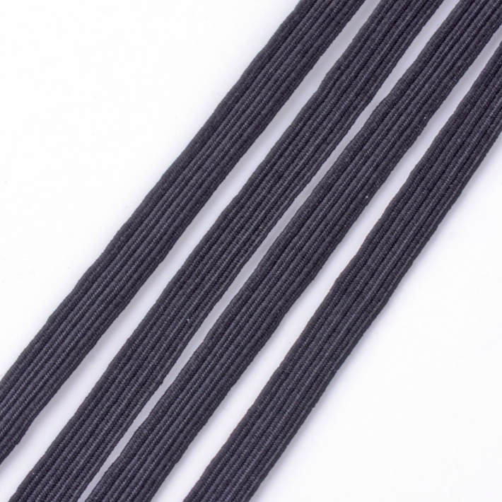 Резинка бельевая плоская 6 мм Черная, Черный
Резинка бельевая плоская 6 мм Черная, Черный