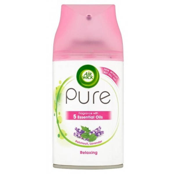 Сменный балон Air Wick Freshmatic Pure Relaxing Essentiele Olieen Лаванда и пачули, 250 мл
Сменный балон Air Wick Freshmatic Pure Relaxing Essentiele Olieen Лаванда и пачули, 250 мл