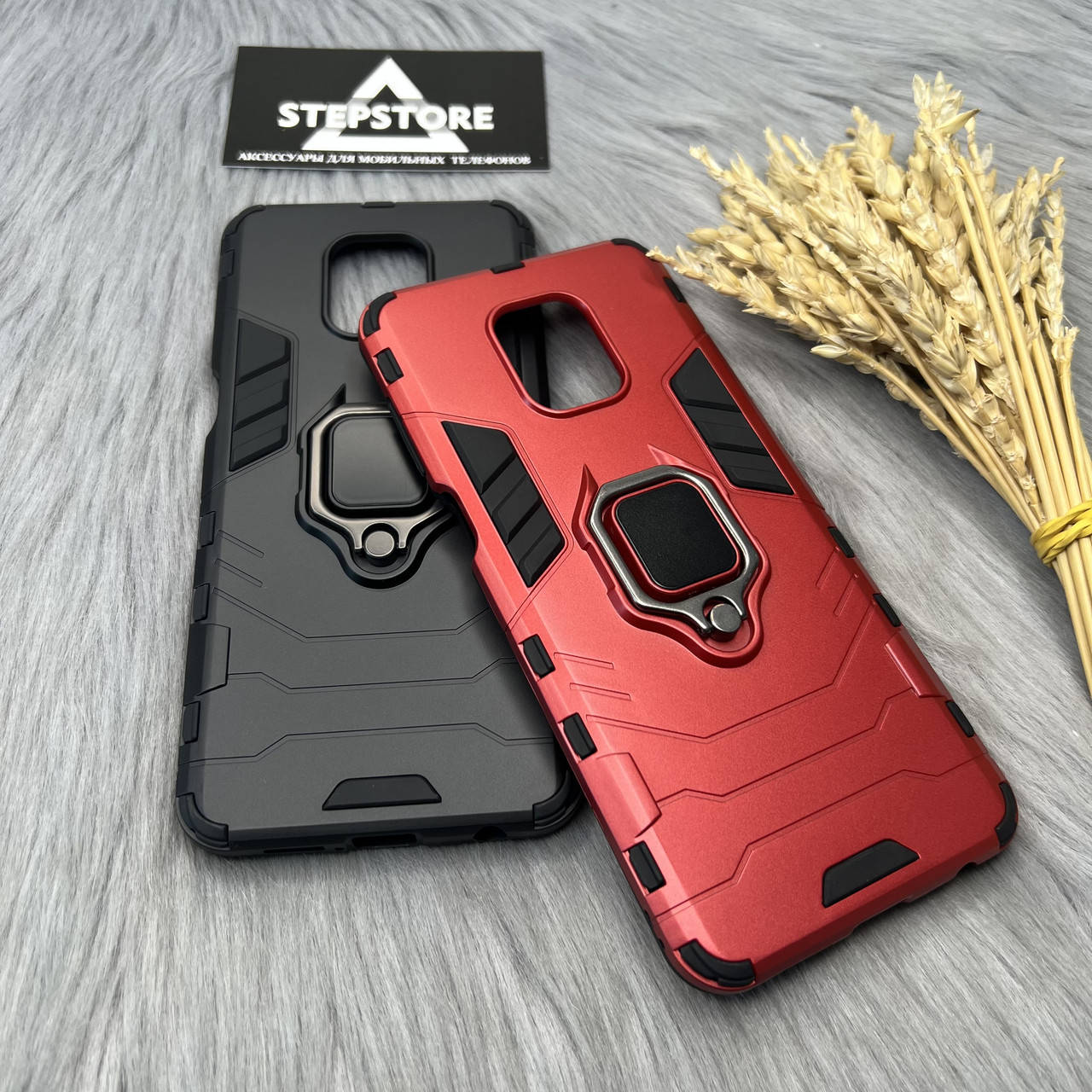 Чехол Бронированый Для Xiaomi Redmi Note 9s / Note 9 pro с кольцом подставкой противоударный магнитный, Черный
Чехол Бронированый Для Xiaomi Redmi Note 9s / Note 9 pro с кольцом подставкой противоударный магнитный, Черный