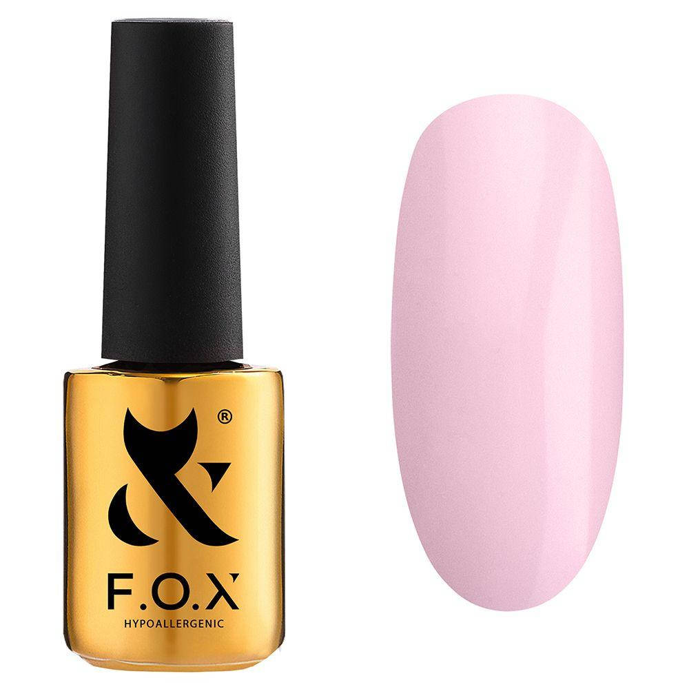 Камуфлирующая база для гель-лака F.O.X Cover Base Tonal №006 (нежно-розовый, эмаль), 7 мл