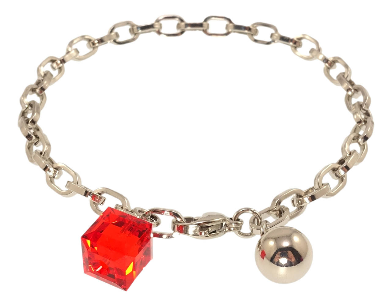 Браслет Xuping Родий с кр-ми Swarovski "Якорное плетение с кристальным кубиком Light Siam" длина 18см х 4мм
Браслет Xuping Родий с кр-ми Swarovski "Якорное плетение с кристальным кубиком Light Siam" длина 18см х 4мм