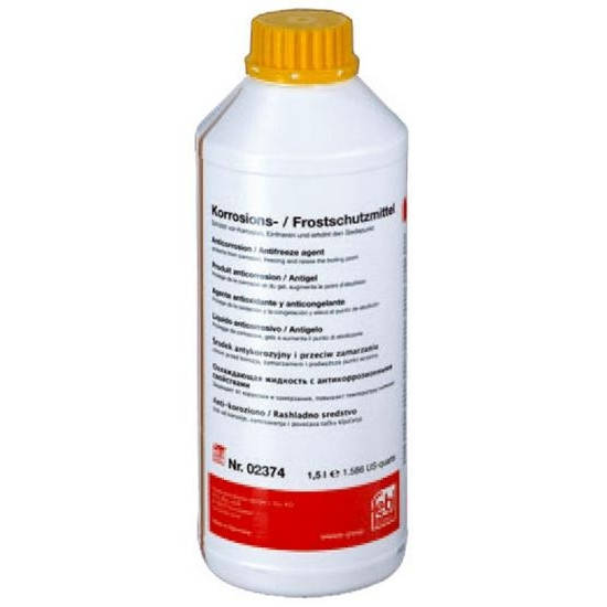 Антифриз Febi G11 желтый концентрат 1.5л ( 02374 )
Антифриз Febi G11 желтый концентрат 1.5л ( 02374 )