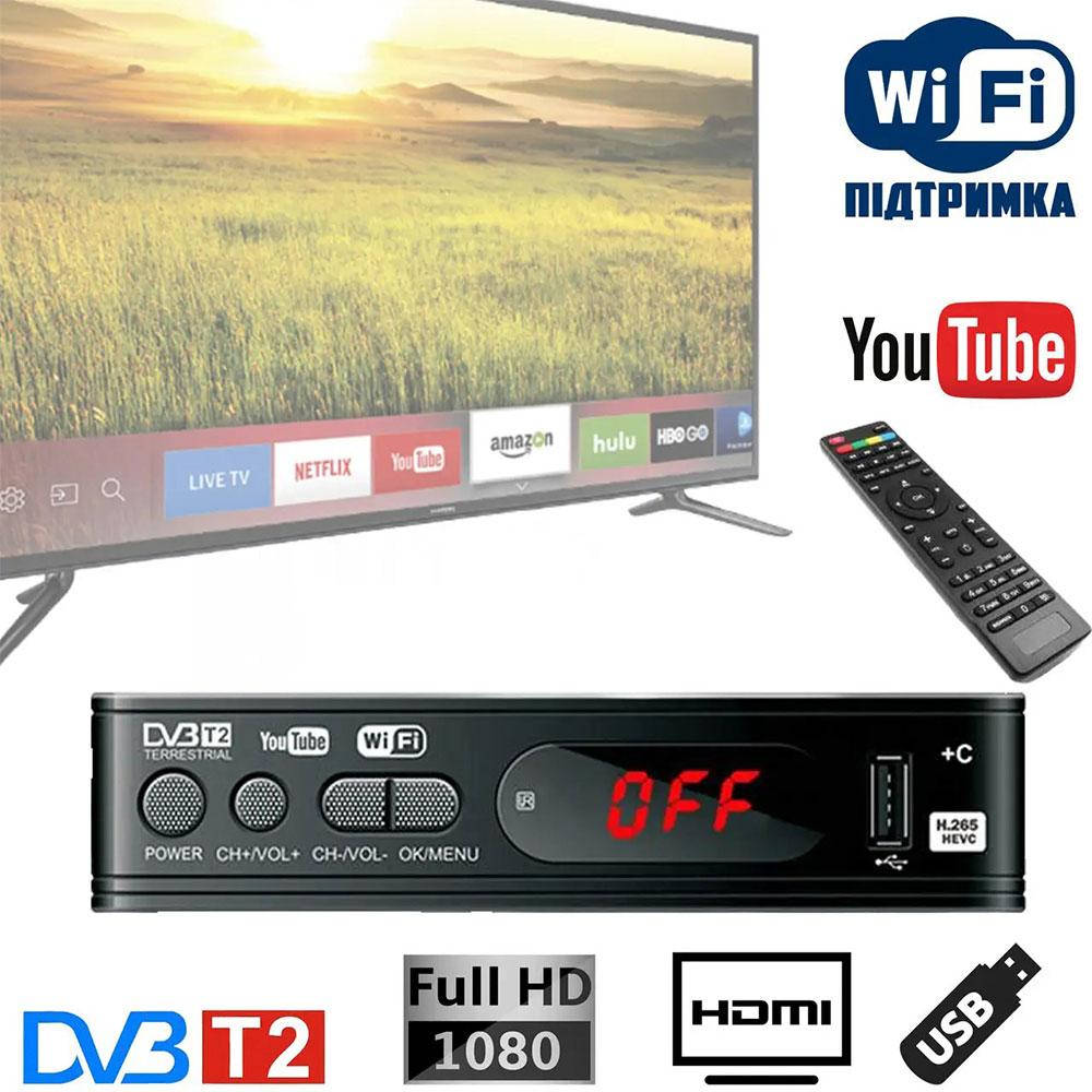 Цифровой эфирный тюнер с поддержкой wi-fi адаптера и пультом 5-12v c экраном DVB-T2 0967
Цифровой эфирный тюнер с поддержкой wi-fi адаптера и пультом 5-12v c экраном DVB-T2 0967