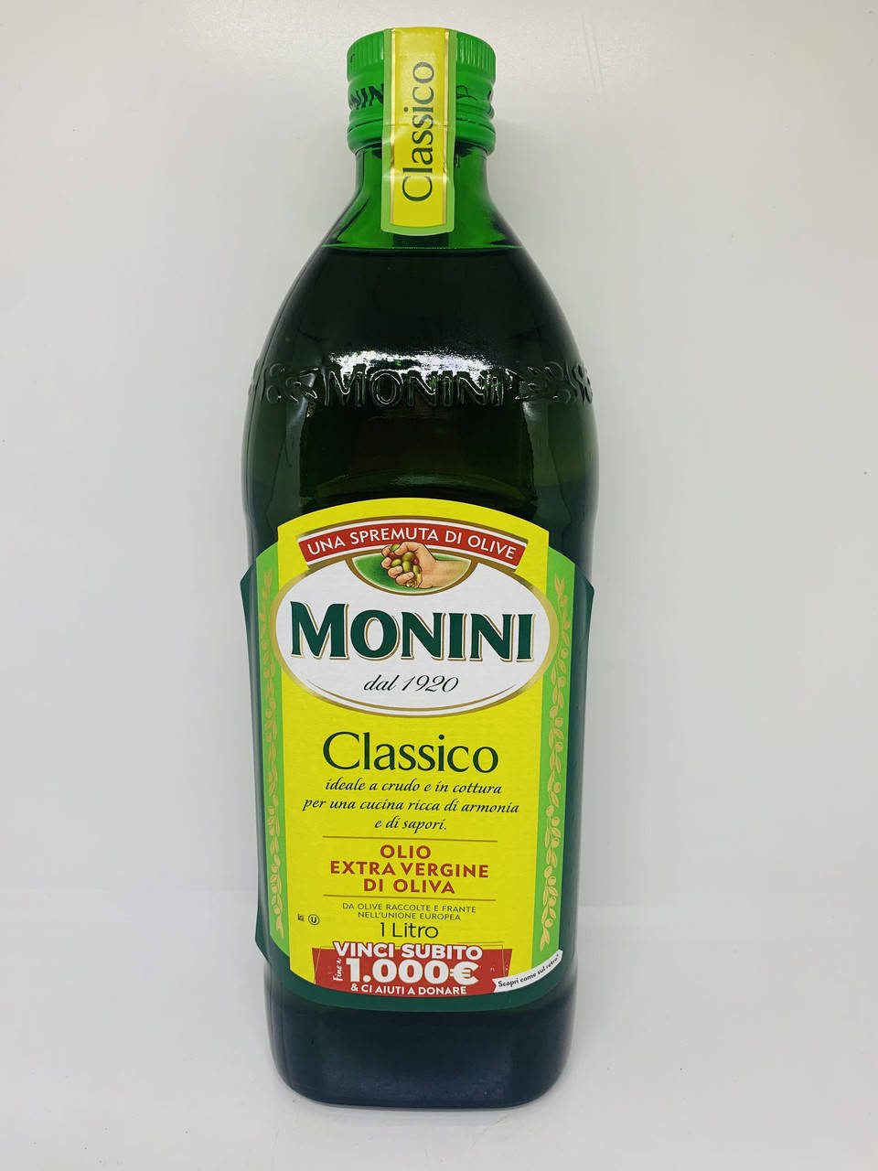 Оливковое масло Monini Classico Olio Extra Vergine di Olio (Монини Классик первого холодного отжима), 1л
Оливковое масло Monini Classico Olio Extra Vergine di Olio (Монини Классик первого холодного отжима), 1л