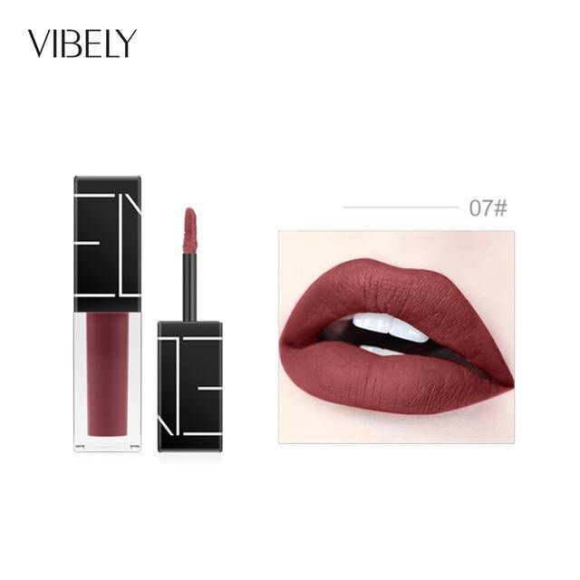 Жидкая матовая помада для губ Vibely Matte Lip Gloss #7, 4,5мл
Жидкая матовая помада для губ Vibely Matte Lip Gloss #7, 4,5мл