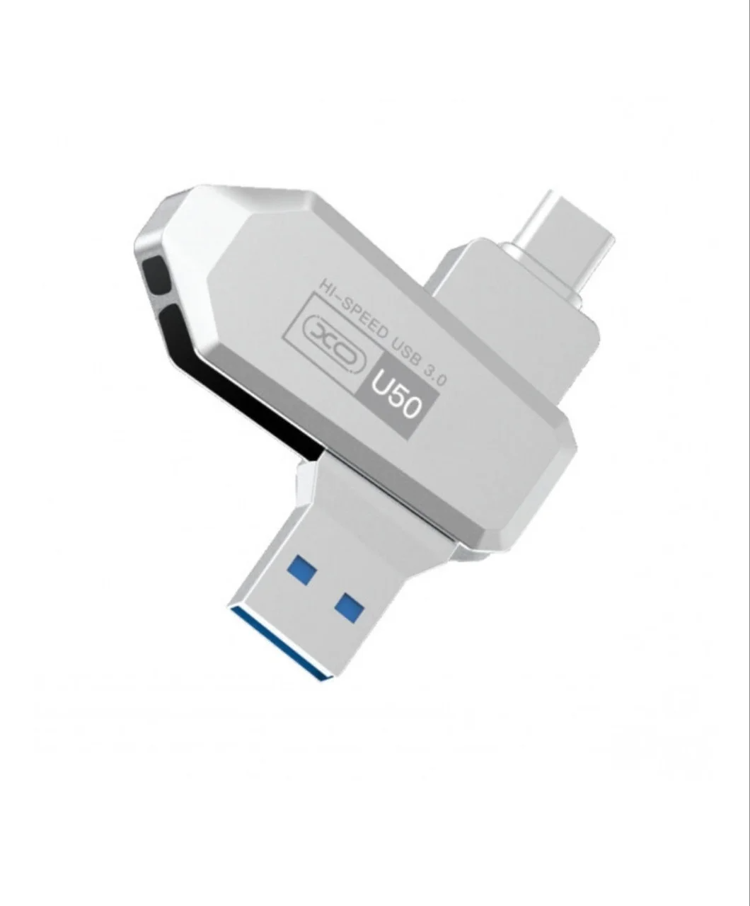 Flash Drive / Флеш накопитель / Флешка XO U50 2in1 USB с Type-C OTG 64Gb 
Flash Drive / Флеш накопитель / Флешка XO U50 2in1 USB с Type-C OTG 64Gb