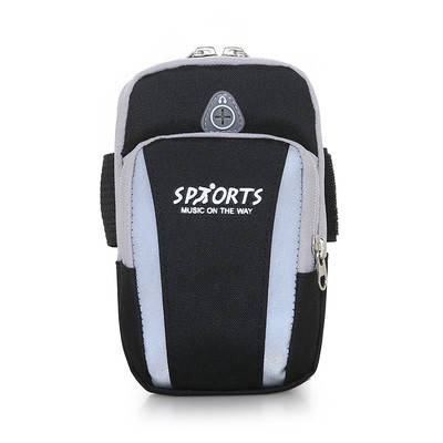 Cумка черная для бега Sports, сумка - чехол на руку, Черный 
Cумка черная для бега Sports, сумка - чехол на руку, Черный