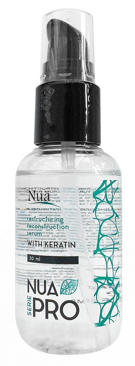 Восстанавливающая реконструирующая сыворотка Nua Pro Reconstruction with Keratin Serum 50 мл
Восстанавливающая реконструирующая сыворотка Nua Pro Reconstruction with Keratin Serum 50 мл