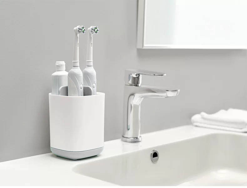 Підставка для зубних щіток Toothbrush Caddy Grey подставка для зубных щеток 
Підставка для зубних щіток Toothbrush Caddy Grey подставка для зубных щеток