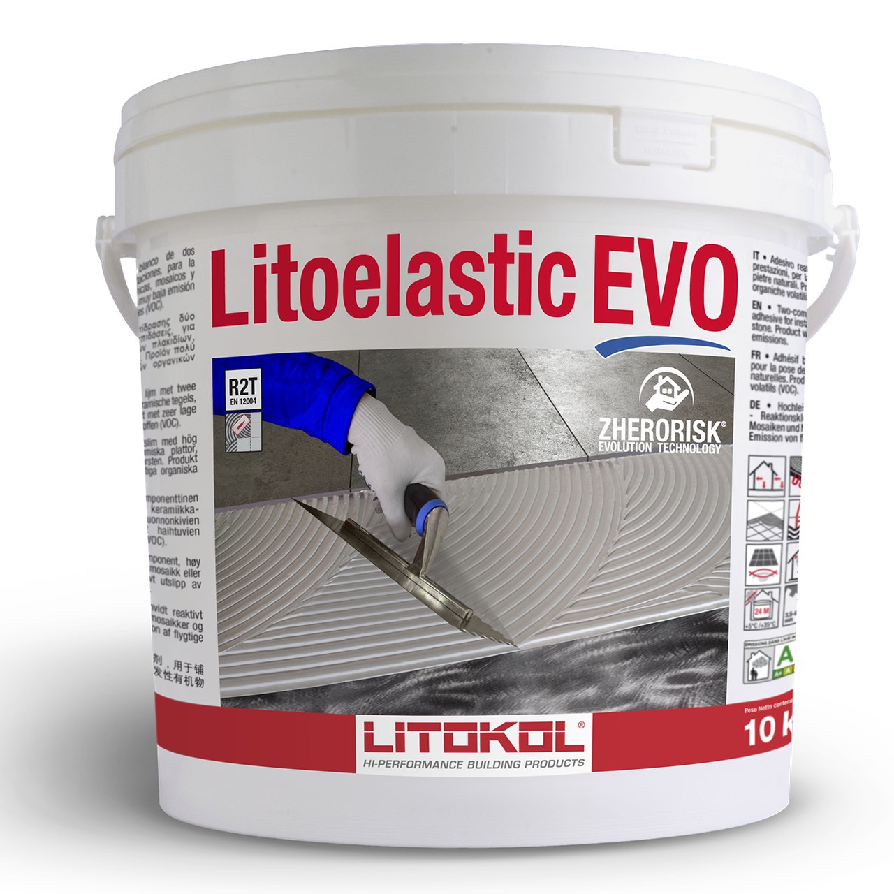 Двухкомпонентный реактивный полиуретановый клей Litokol LITOELASTIC EVO 10кг LLEVO0010 Белый
Двухкомпонентный реактивный полиуретановый клей Litokol LITOELASTIC EVO 10кг LLEVO0010 Белый