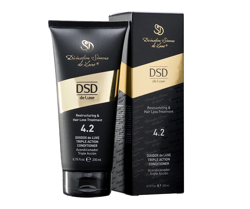 Бальзам-кондиционер DSD de Luxe 4.2 Simone Dixidox DeLuxe Triple Action Conditioner (200мл)
Бальзам-кондиционер DSD de Luxe 4.2 Simone Dixidox DeLuxe Triple Action Conditioner (200мл)