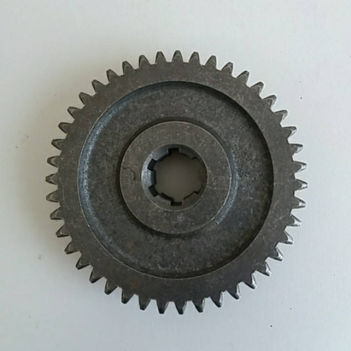 Шестерня ведомая передней задней передачи z-43 КПП мототрактора
Шестерня ведомая передней задней передачи z-43 КПП мототрактора