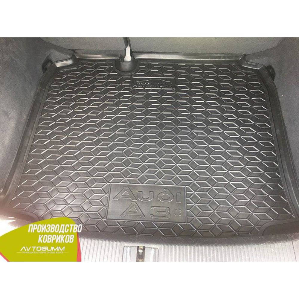 Мягкий полиуретановый коврик в багажник Audi A3 / Ауди A3 2004-2012 Hatchback / Хетчбек, Черный
Мягкий полиуретановый коврик в багажник Audi A3 / Ауди A3 2004-2012 Hatchback / Хетчбек, Черный