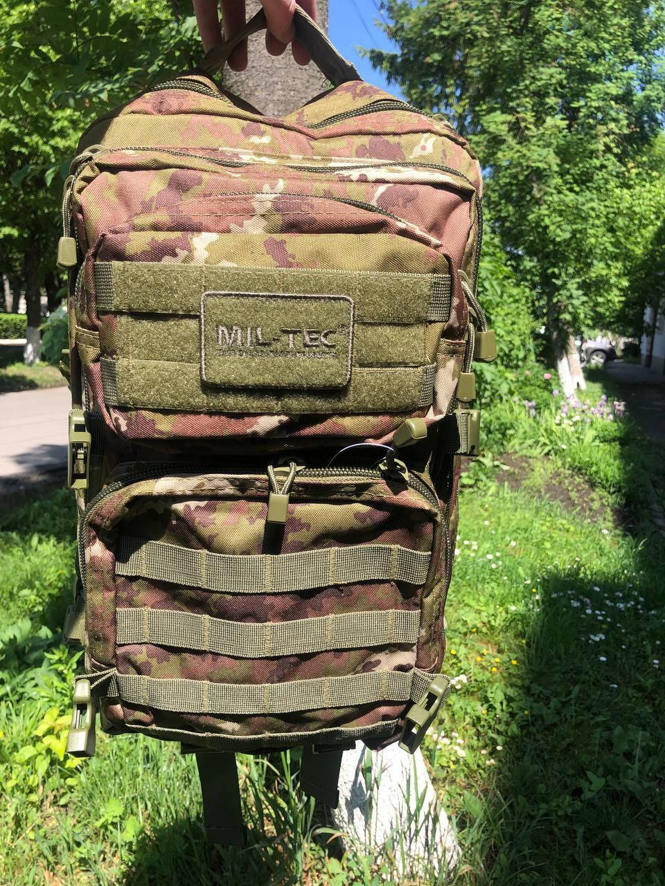 Рюкзак тактический военный Mil Tec на 36 л, система Молли, цвет Камуфляж, рюкзаки для военных
Рюкзак тактический военный Mil Tec на 36 л, система Молли, цвет Камуфляж, рюкзаки для военных