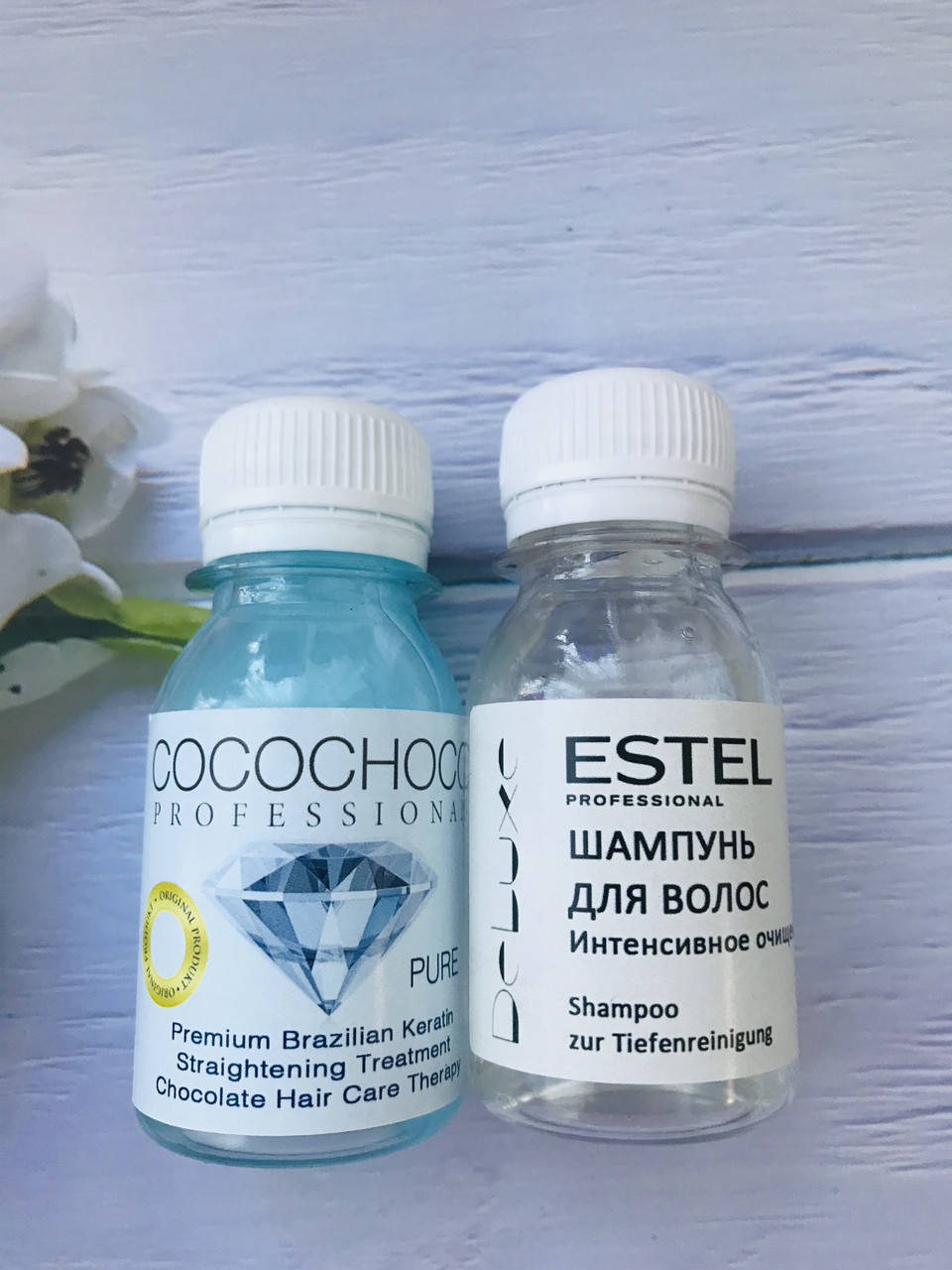 Набор для кератинового выравнивания Cocochoco Pure 50мл и шампунь глубокой очистки 50мл Estel
Набор для кератинового выравнивания Cocochoco Pure 50мл и шампунь глубокой очистки 50мл Estel