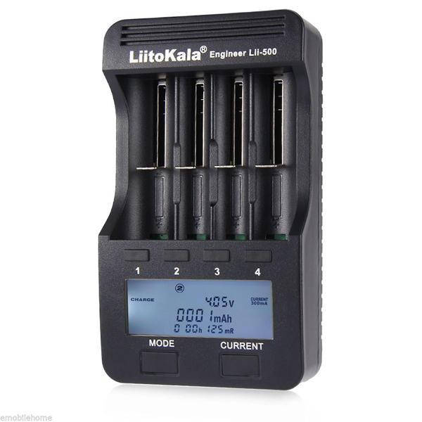 LiitoKala Engineer Lii-500 - Универсальное зарядное устройство для Li-ion/Ni-Mh + Power Bank
LiitoKala Engineer Lii-500 - Универсальное зарядное устройство для Li-ion/Ni-Mh + Power Bank