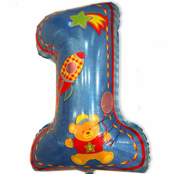 Куля цифра велика "My 1st Birthday". Колір блакитний. Розмір: 65см * 44см., Голубой
Куля цифра велика "My 1st Birthday". Колір блакитний. Розмір: 65см * 44см., Голубой