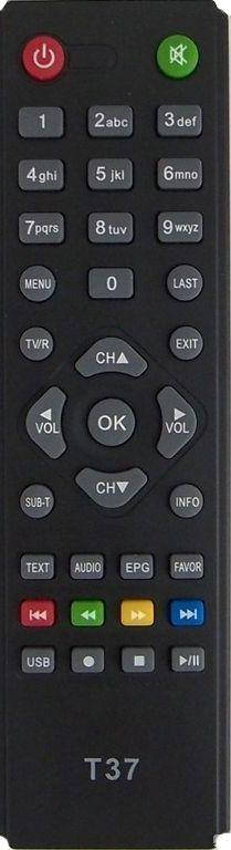 Пульт для телевизионного тюнера World Vision T37 DVB-T2
Пульт для телевизионного тюнера World Vision T37 DVB-T2