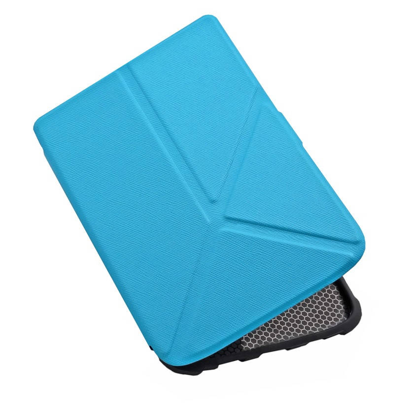 Чехол для PocketBook 606 трансформер — обложка на Покетбук голубая (blue) Origami, Голубой
Чехол для PocketBook 606 трансформер — обложка на Покетбук голубая (blue) Origami, Голубой