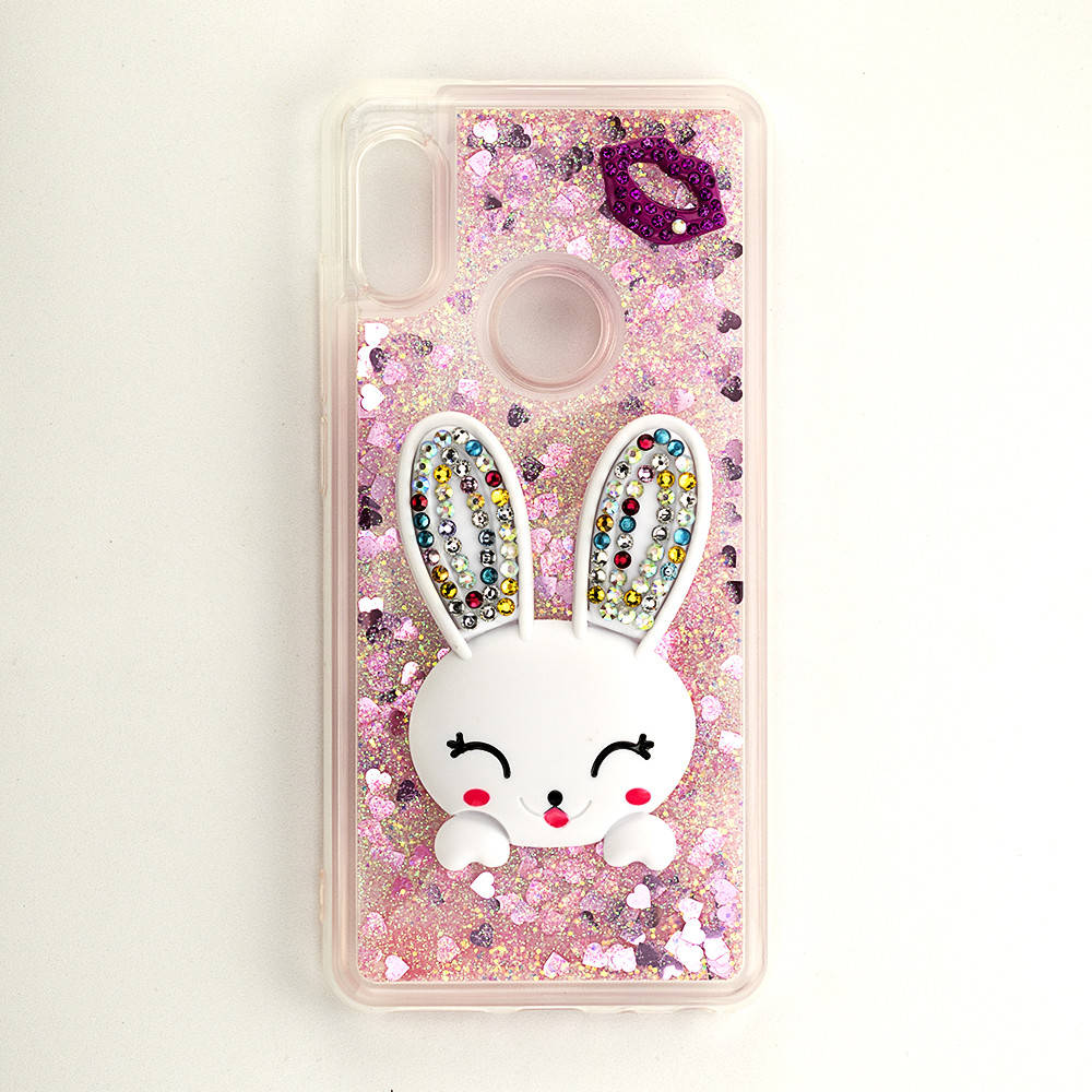 Чехол Glitter для Xiaomi Redmi Note 5 / Note 5 Pro Global бампер жидкий блеск Заяц Розовый
Чехол Glitter для Xiaomi Redmi Note 5 / Note 5 Pro Global бампер жидкий блеск Заяц Розовый